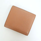 Fendi Peekaboo Wallet Beige Leather — view 2