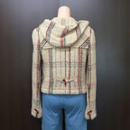 Chanel Short Duffel Coat with Hood Multicolor 36 — view 2