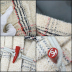 Chanel Short Duffel Coat with Hood Multicolor 36 — view 5