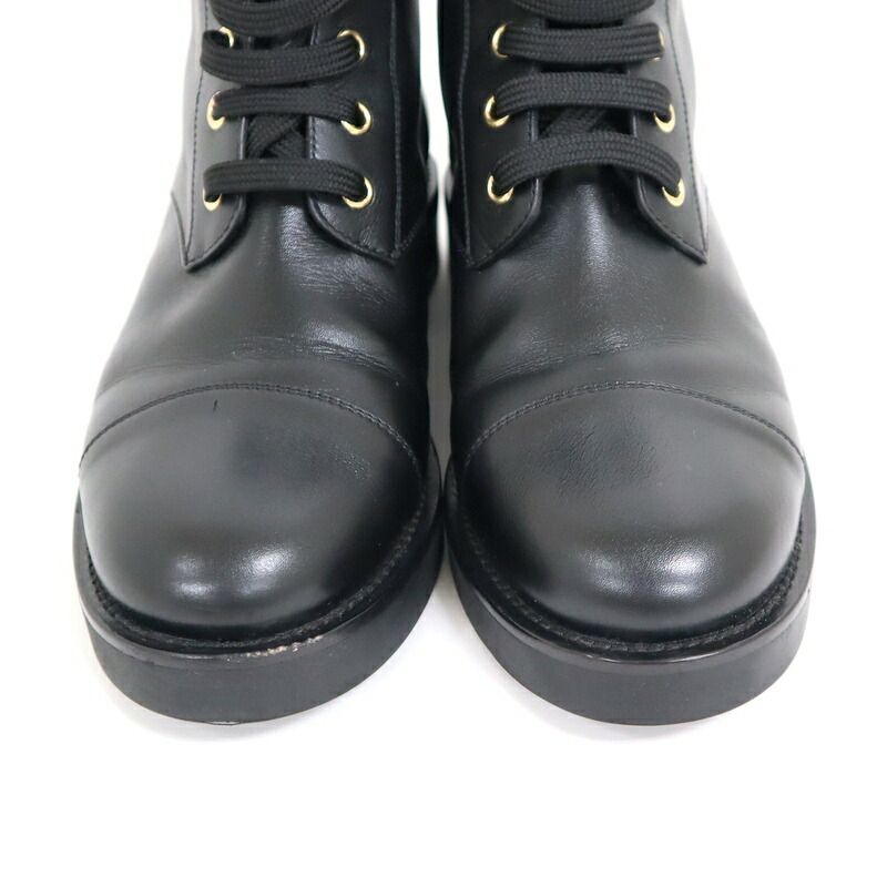 Louis Vuitton Boots Wonderland Leather Black — view 2