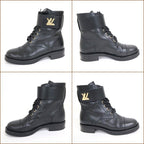 Louis Vuitton Boots Wonderland Leather Black — view 3