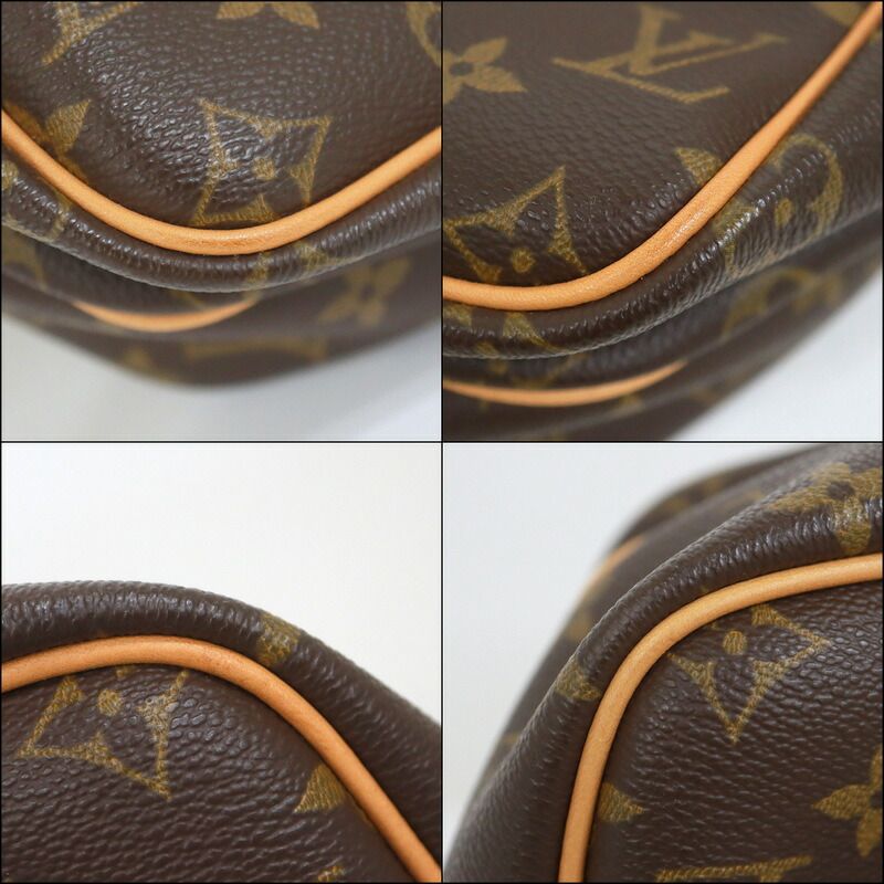 Louis Vuitton Reporter Shoulder Bag Monogram Brown — view 9