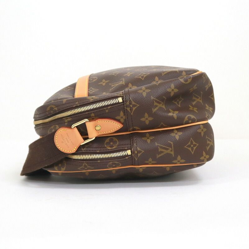 Louis Vuitton Reporter Shoulder Bag Monogram Brown — view 3