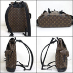 Louis Vuitton Christopher MM Backpack Monogram Macassar — view 2