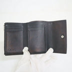 Loewe Small Vertical Wallet Balloon Khaki Leather — view 6