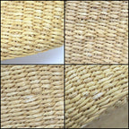 Loewe Shell Basket Bag Small Elephant Grass Leather Natural Pecan — view 9