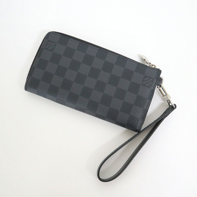 Louis Vuitton Zippy Dragonne Wallet Damier Graphite — view 2