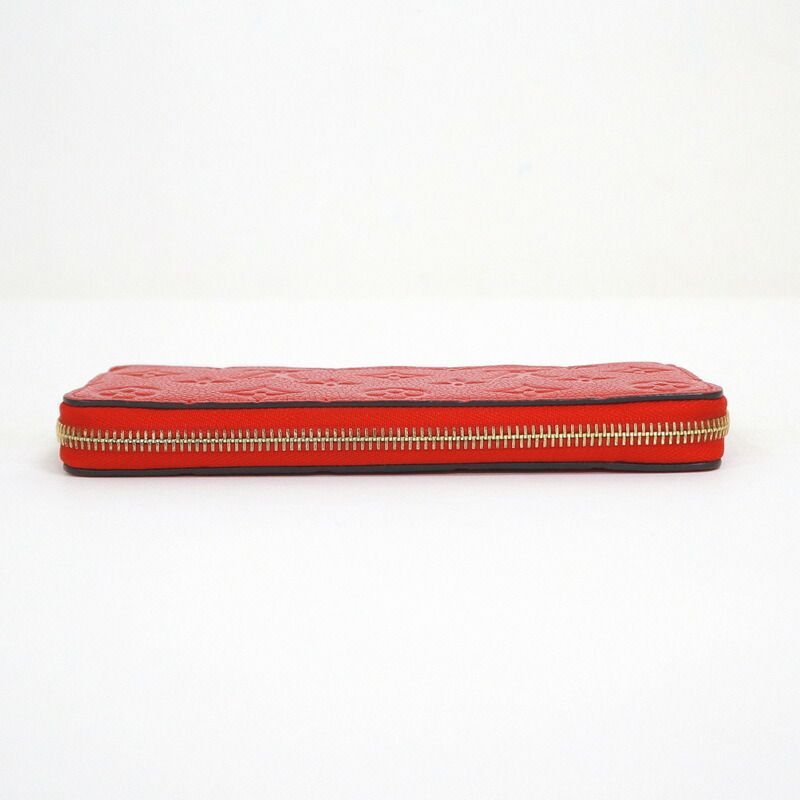 Louis Vuitton Portefeuille Clemence Monogram Empreinte Red — view 3