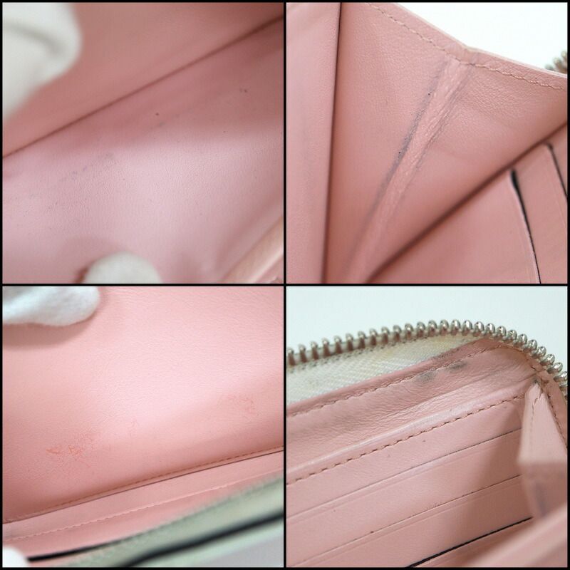 Louis Vuitton Wallet Mahina White Pink Gradient X — view 6