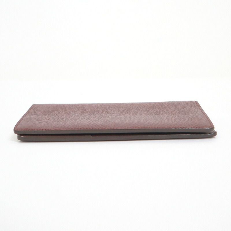 Louis Vuitton Portefeuille Brother Wallet Taurillon Bordeaux — view 4