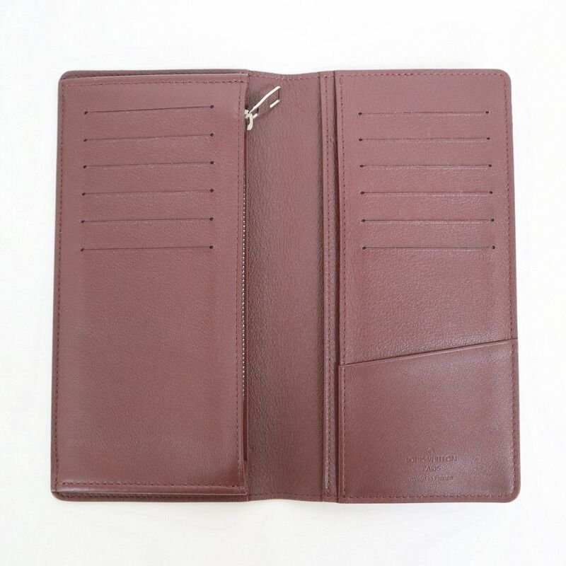 Louis Vuitton Portefeuille Brother Wallet Taurillon Bordeaux — view 5