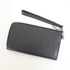 Louis Vuitton Zippy Dragonne L-shaped Zipper Wallet Taiga Noir Black — view 2