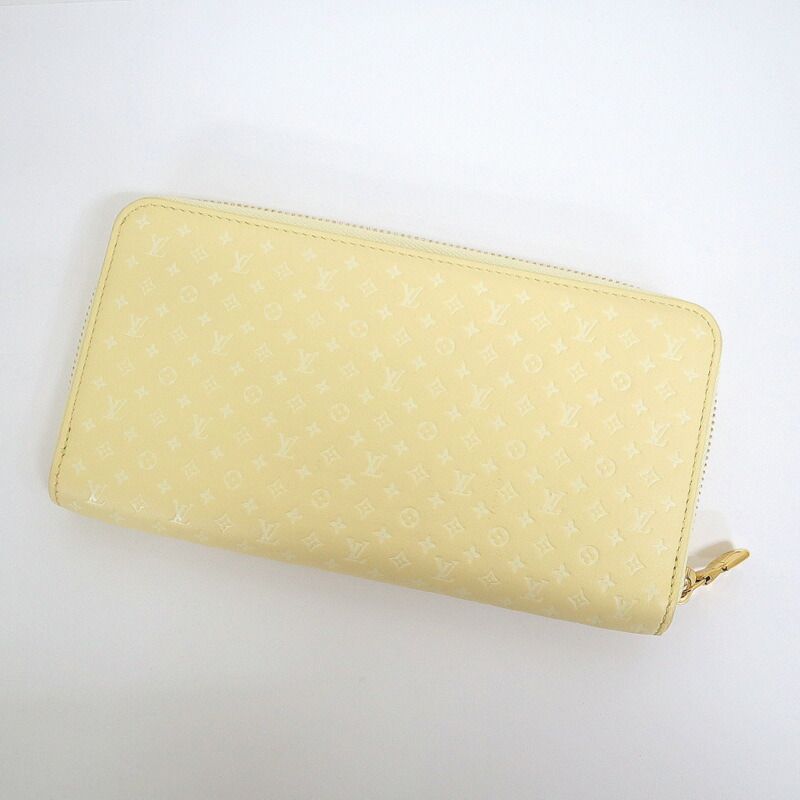 Louis Vuitton Zippy Wallet Nano Monogram Yellow — view 2