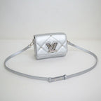 Louis Vuitton Twist PM Shoulder Bag LV Pillow Leather Silver Tag — view 3