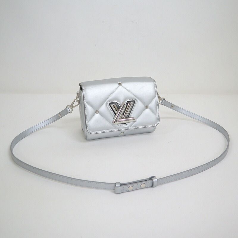 Louis Vuitton Twist PM Shoulder Bag LV Pillow Leather Silver Tag — view 3