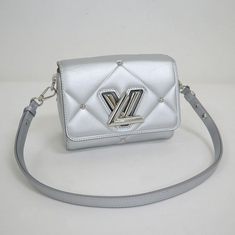 Louis Vuitton Twist PM Shoulder Bag LV Pillow Leather Silver Tag — view 4