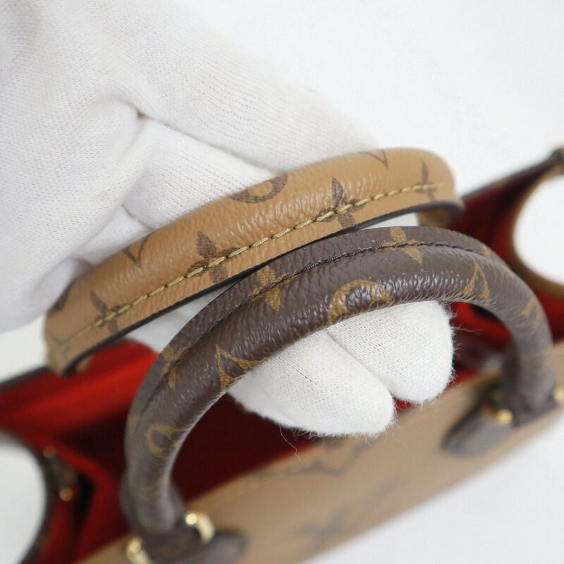 Louis Vuitton On The Go PM 2-Way Shoulder Bag Monogram Giant Reverse — view 7