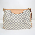 Louis Vuitton Syracuse MM Shoulder Bag Damier Azur — view 2