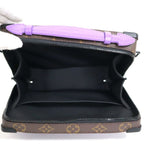 Louis Vuitton Handle Soft Trunk Monogram Macassar Brown Purple — view 7
