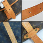 Louis Vuitton Saumur 35 Shoulder Bag Monogram Brown — view 9