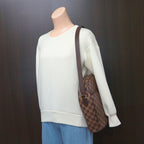 Louis Vuitton Ipanema GM Shoulder Bag Damier Ebene — view 8