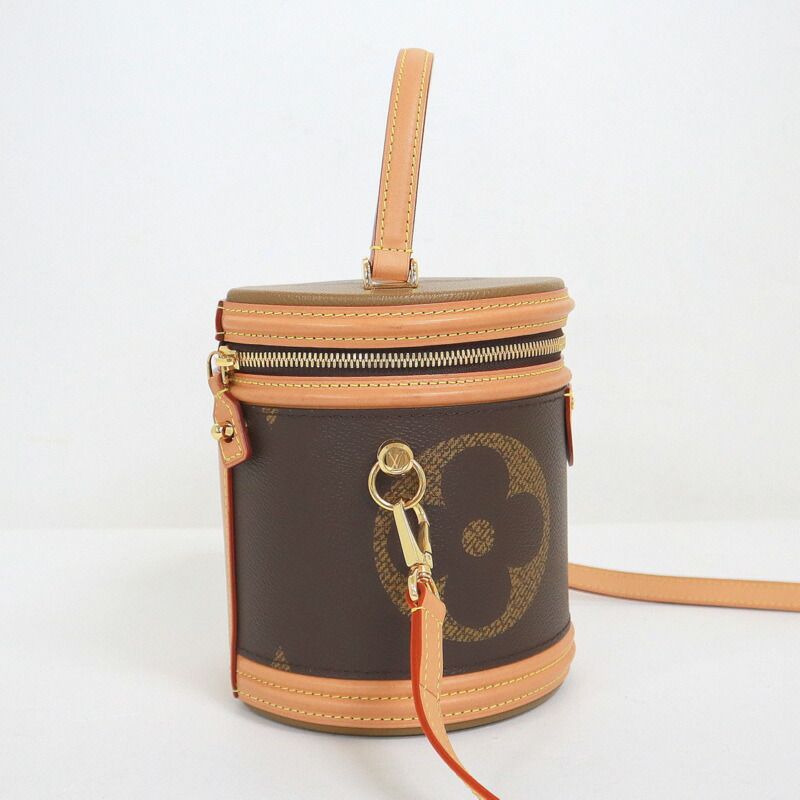 Louis Vuitton Cannes Shoulder Bag Monogram Giant Reverse Brown — view 3