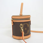 Louis Vuitton Cannes Shoulder Bag Monogram Giant Reverse Brown — view 3