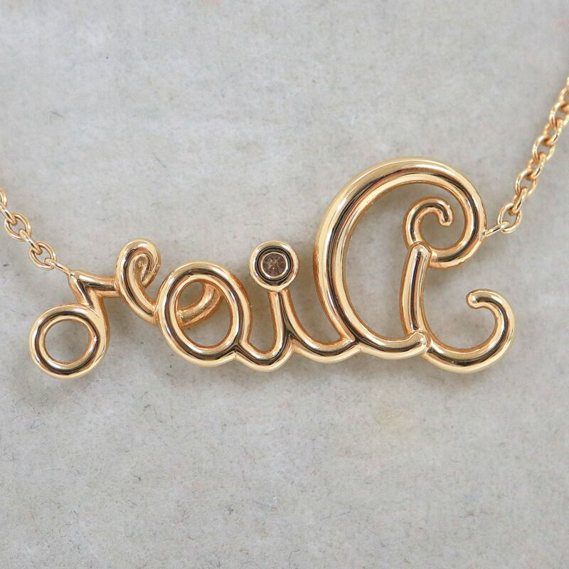 Dior Amule Necklace 750 Gold Diamond — view 2