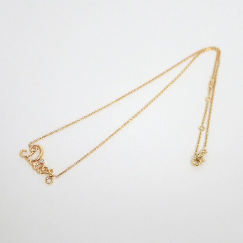 Dior Amule Necklace 750 Gold Diamond — view 3