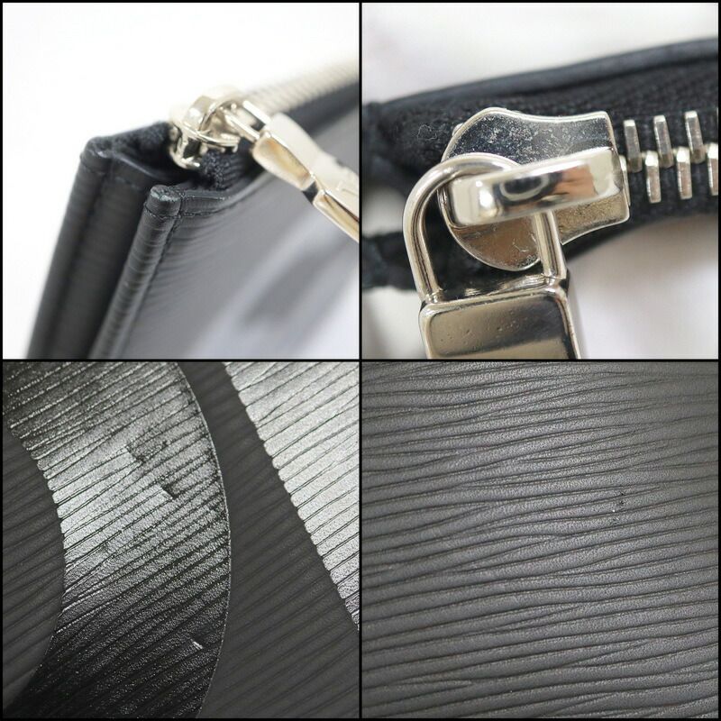 Louis Vuitton Supreme Pochette Jour GM Epi Noir Black — view 6