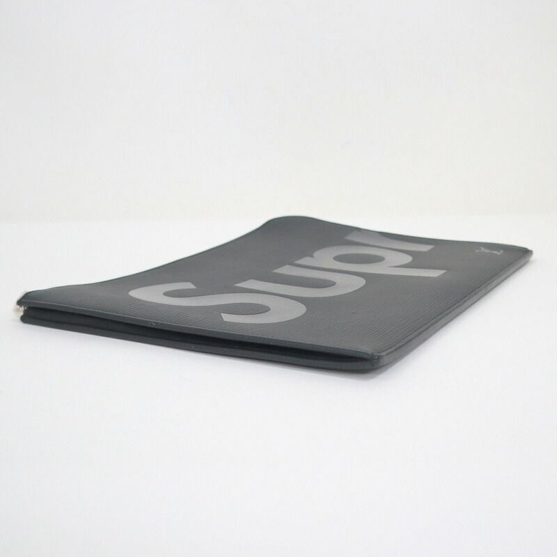Louis Vuitton Supreme Pochette Jour GM Epi Noir Black — view 4