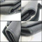 Gucci Trifold Wallet Black Leather — view 9