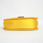 Gucci Bamboo Satin Shoulder Bag Gold — view 4