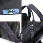 Gucci 2-Way Tote Matte Crystal GG Canvas Black — view 5