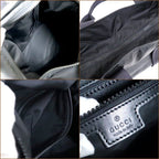 Gucci 2-Way Tote Matte Crystal GG Canvas Black — view 7