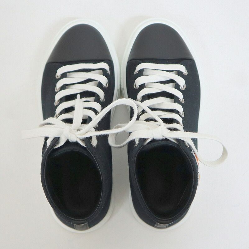 Hermes Iriko Sneakers Canvas Black 36 — view 2
