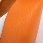 Hermes Vidoposh Midosuji Store Limited Orange Leather Shoulder Bag — view 8