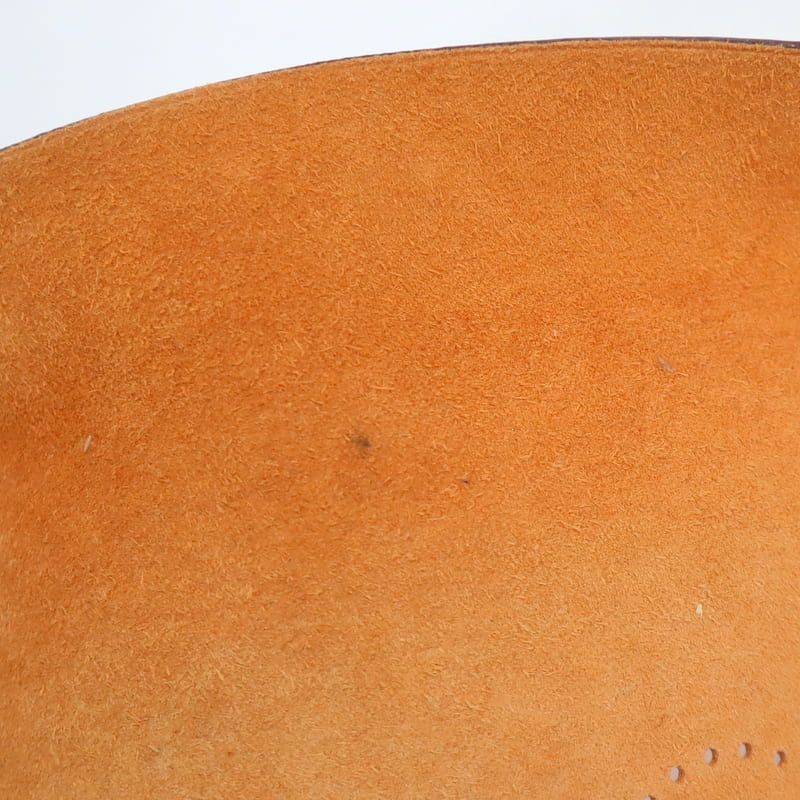 Hermes Vidoposh Midosuji Store Limited Orange Leather Shoulder Bag — view 4