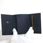 Hermes Bearn Combination Blue Navy Gold Epsom — view 4