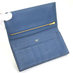 Hermes Bearn Souffle Verso Wallet Bicolor Veil Boss Folle Deep Blue Vale Bosphor — view 6
