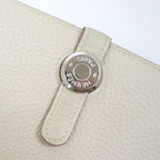 Hermes Dogon Duo GM Bifold Wallet Togo Cles Silver — view 2