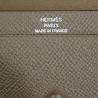 Hermes Anchor Doke Sverso Rose Jaipur Etoupe Silver Epsom Belt — view 8