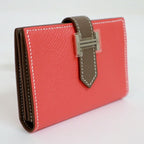 Hermes Anchor Doke Sverso Rose Jaipur Etoupe Silver Epsom Belt — view 3