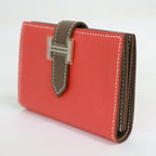Hermes Anchor Doke Sverso Rose Jaipur Etoupe Silver Epsom Belt — view 4