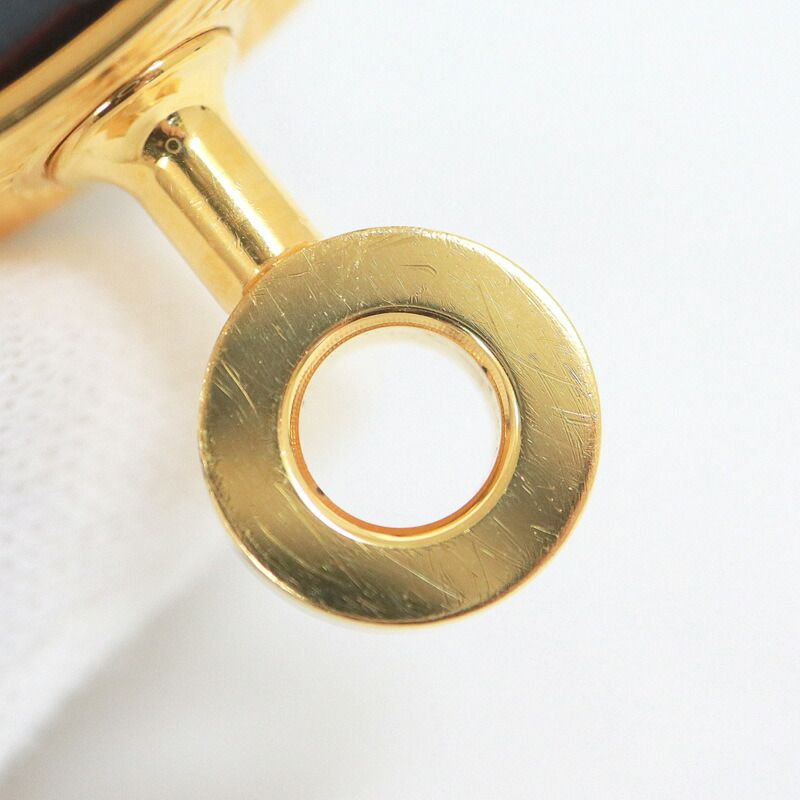 Hermes Kelly Double Tour Bracelet Leather Rouge Ash Gold — view 3