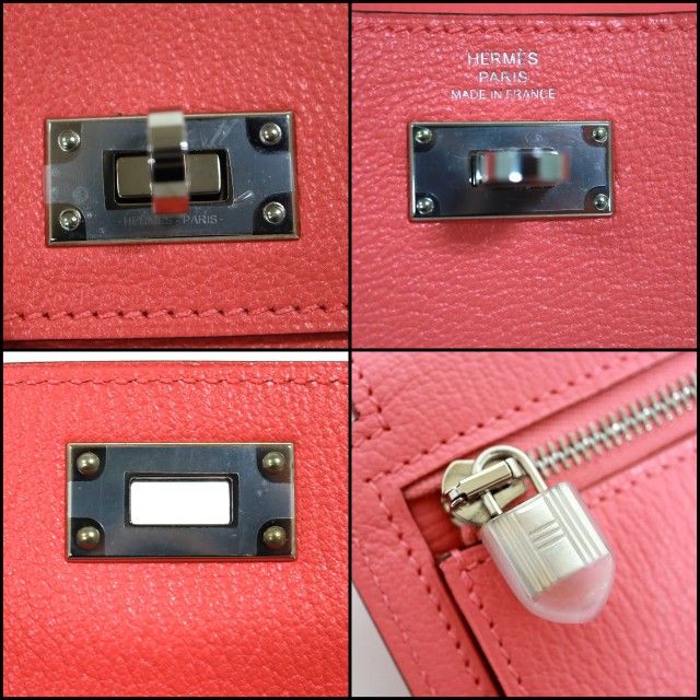 Hermes Kelly Pocket Compact Chevre — view 4