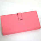 Hermes Bearn Souffle Verso Rose Confetti Gold Epsom Coin Purse — view 2