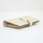 Hermes New-h Passant Compact Fold Wallet Cles Silver Epsom — view 3