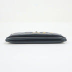 Chanel Card Case Quilted Black Lambskin — view 3