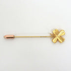 Chanel Pin Brooch Clover Gold — view 2
